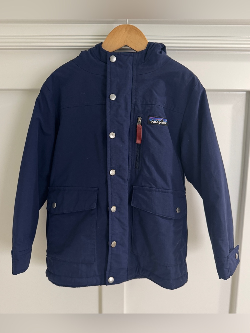 Patagonia Kids Navy Hooded Jacket